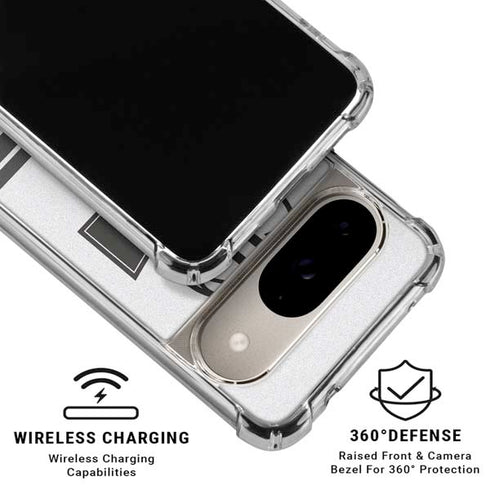 NBA Brooklyn Nets Static Google Pixel 10 Clear Case